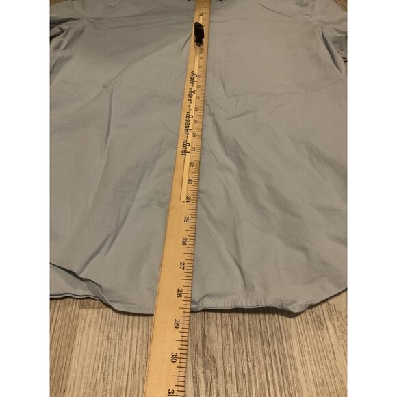 1MX Express Mens Modern Fit Light Blue Button-Up Shirt Size 16-16.5 - Picture 5 of 7